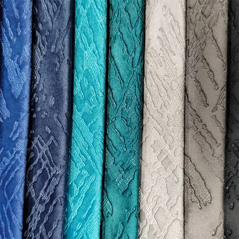 W9081 + 3D زهرة مضغوطة الفن الهولندية المخملية 3D منقوشة قماش ستارة فلانيليت